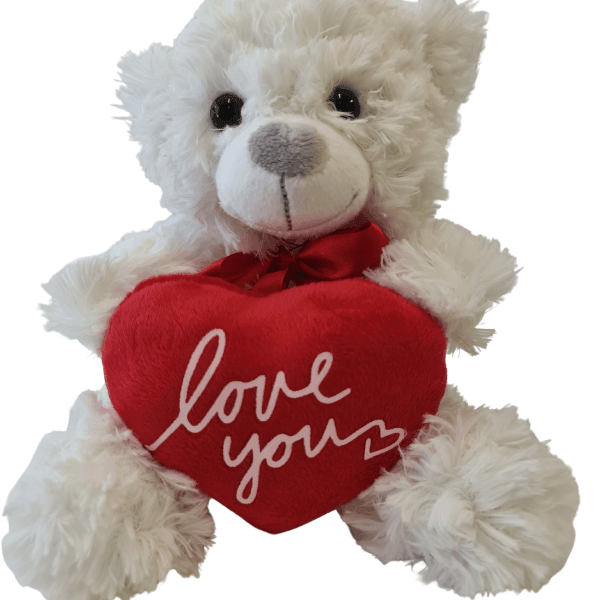 Love You Heart Bear - Citywide Florist Christchurch NZ