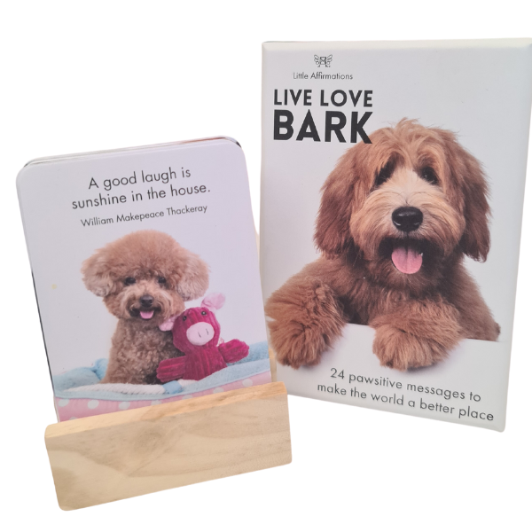 Live Love Bark Affirmation Cards