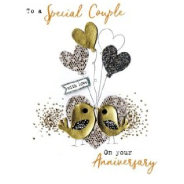 To A Special Couple On Your Anniversary Card.