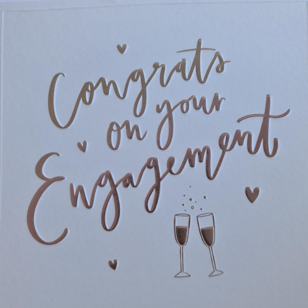 Congrats On Your Engagement Card