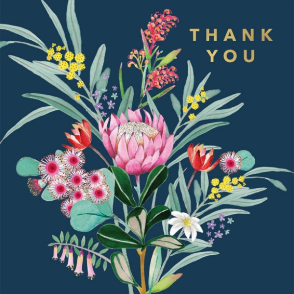 Thank You Protea Card