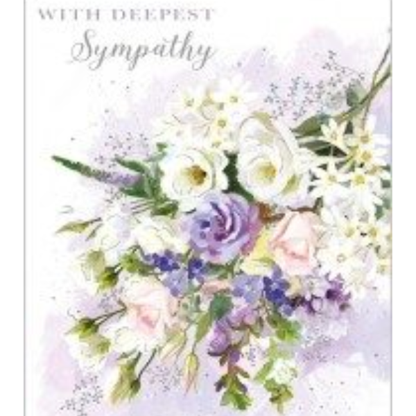 With Sympathy and Heartfelt Thoughts Card