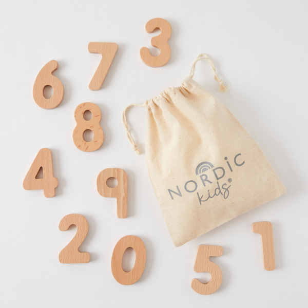 Wooden Number Fun Puzzle.