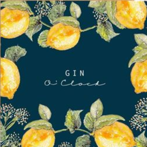 Gin &#39;O&#39;Clock Card