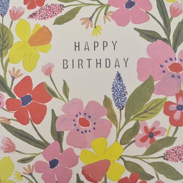 Happy Birthday Spring Card