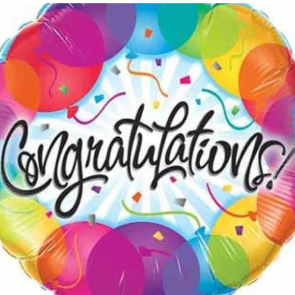 Congratulations Script Balloon