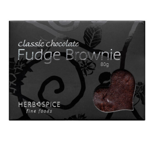 Classic Fudge Brownie.