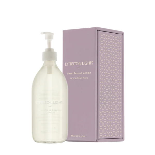 Lyttelton Lights - Sweet Pea &  Jasmine  Liquid Hand Wash.