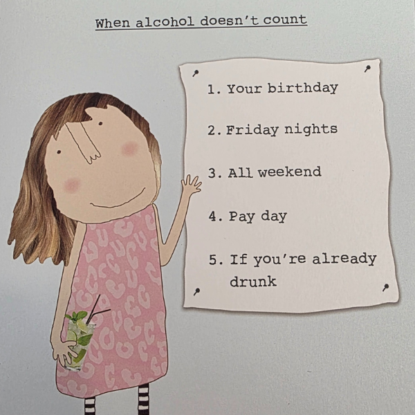 When Alcohol Doesn't Count Card