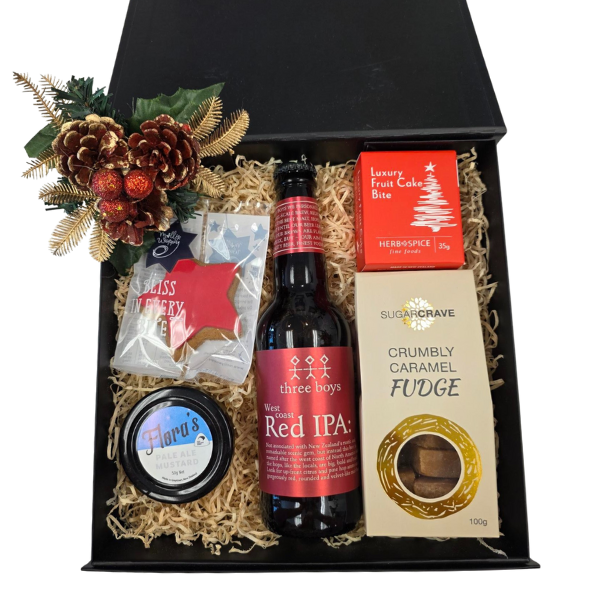 Christmas Beer & Treats Gift Box