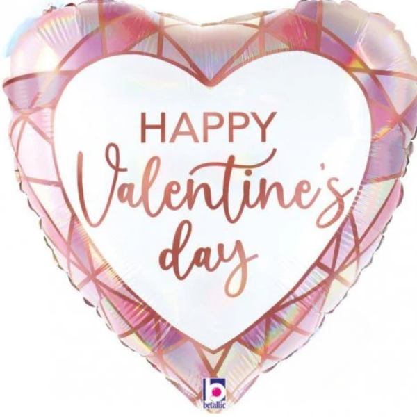 Valentines Day Opal Balloon