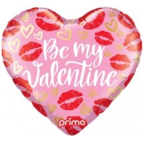 Valentines Day Balloon Lips & Kisses