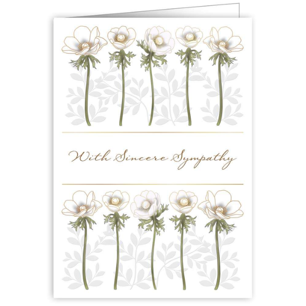 With Sincere Sympathy Card