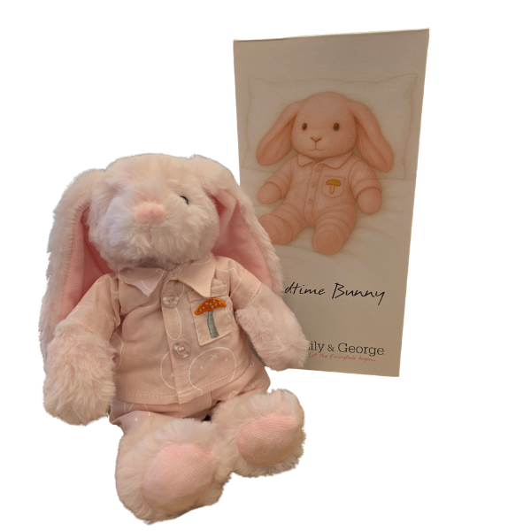 Bedtime Pink Bunny with Gift Box