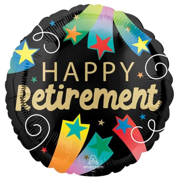 Happy Retirement Balloon