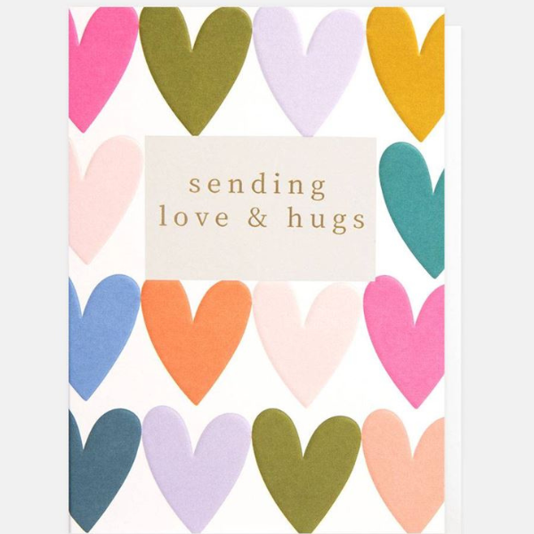 Sending Love & Hugs Card