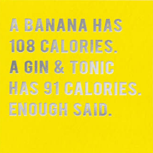 Calorie Counting Card