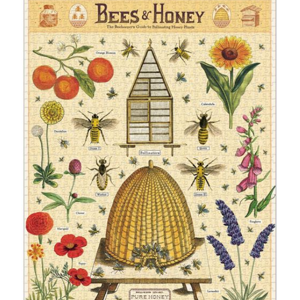 Bee Vintage Jigsaw