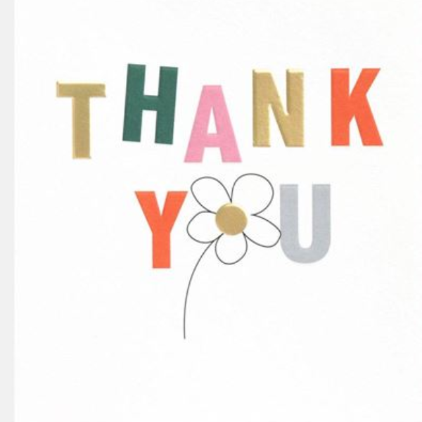 Thank You Daisy Card
