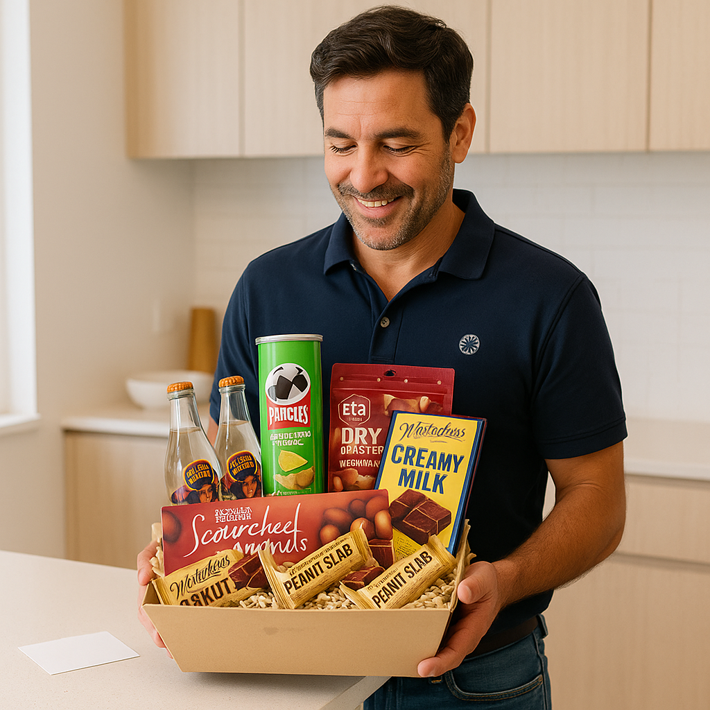 Boxes For Blokes - Ginger Beer - Gift Basket - Citywide Florist Christchurch