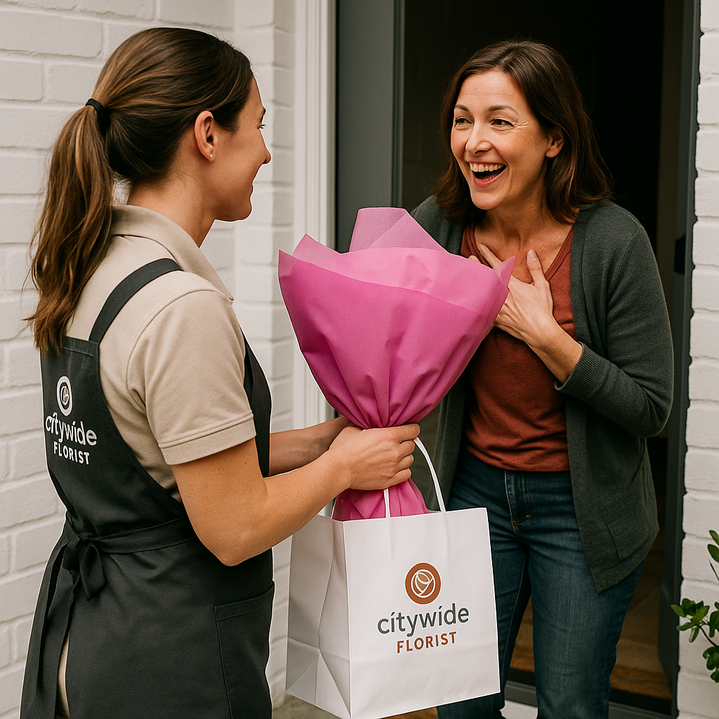 Berry Sweet Flower Bouquet - Citywide Florist Christchurch NZ