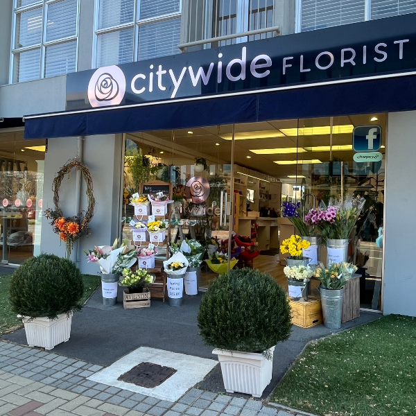 Christchurch florist shop front