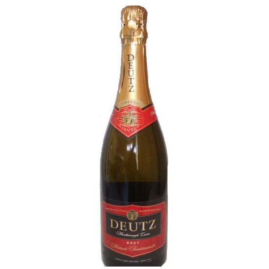 Bottle Of Deutz Bubbles - Citywide Florist Christchurch NZ