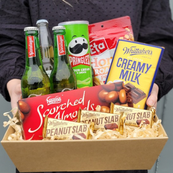 Boxes For Blokes - Gift Basket - Citywide Florist Christchurch