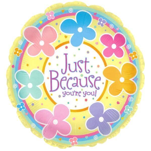 Just Because You're You! Balloon - Citywide Florist Christchurch NZ