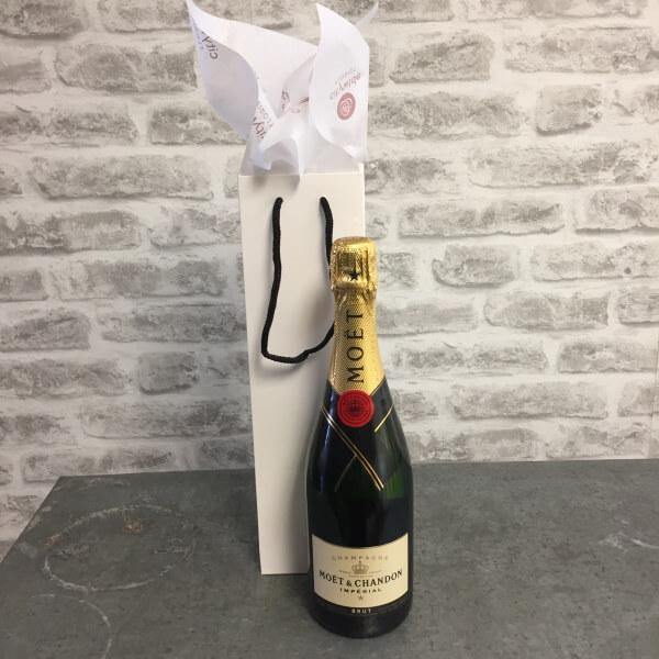 Moet In A Gift Bag - Citywide Florist Christchurch NZ