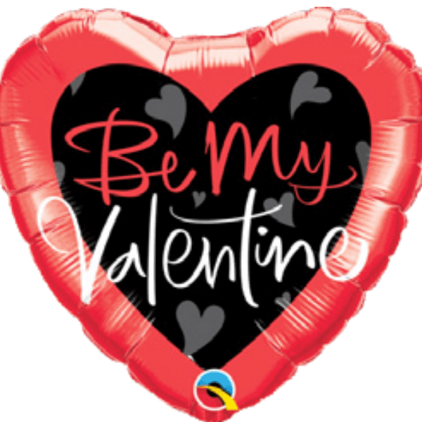 Be My Valentine Heart Balloon - Citywide Florist Christchurch NZ