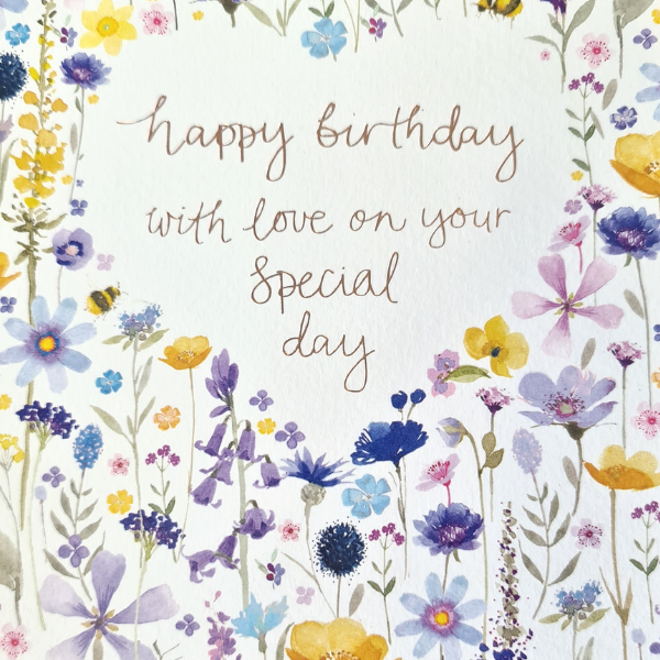 Happy Birthday Special Day Card - Greeting Card - Citywide Florist Christchurch