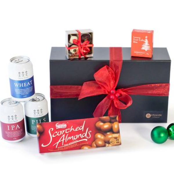 Chocolate and Beer Christmas Box