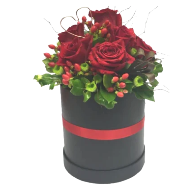 Rose Hat Box